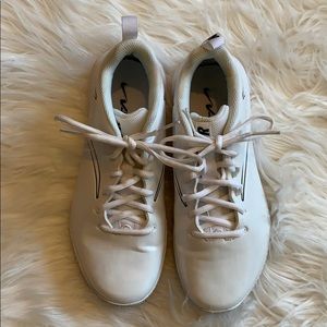 White Nike Vapor Varsity Lacrosse Turfs